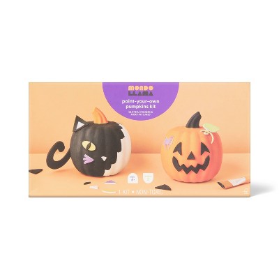 2pk Mini Molded Paper Pumpkin Kit - Mondo Llama™