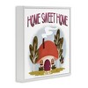 Stupell Industries Sweet Home Mushroom Cottage Black Framed Giclee Art - 3 of 4