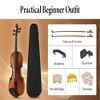 AZL1 Life Concept Orchestral String Instruments 4/4 Full-Size Violin Set with Premium Accessories, Brown, 22.15"*8.15"*0.98" - 2 of 4