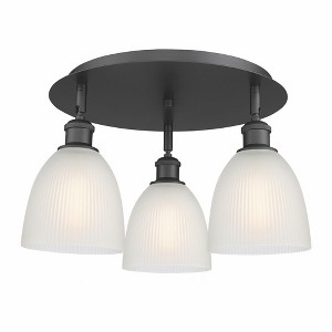 Castile - 3 Light Flush Mount In Industrial Style-9.5 Inches Tall and 17.75 Inches Wide - 1 of 1