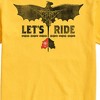 Men's - How to Train Your Dragon - Lets Ride Short Sleeve Graphic T-Shirt - 2 of 4