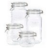 Mason Craft & More Set of 4 Graduated Clamp Jars - image 4 of 4