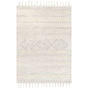 Nuloom Christina Tassel Indoor Area Rug, 5' x 8', Ivory - 1 of 4