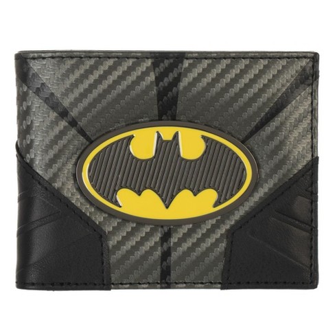 Dc Comics Batman Metal Badge Bifold Wallet : Target