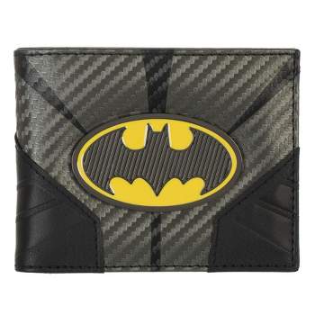 DC Comics Batman Metal Badge Bifold Wallet