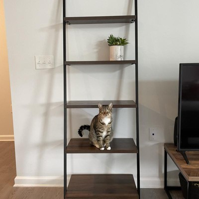 Loring hot sale leaning bookcase