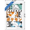Trends International Pokémon - Trio Anime Framed Wall Poster Prints - 3 of 4