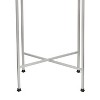 JONATHAN Y Sterling 26.25" Industrial Classic Metal Foldable Rectangular End Table & Side Table with Removable Tray Top - 4 of 4