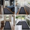 Washable Kitchen Rug 24x70 Inch Non Slip Absorbent Entrance Runner for Bedroom Hallway Bathroom Door Roll Packing - 3 of 4
