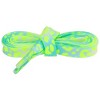 INSPIRE CHIC Leopard Multicolor Tie Dye Gradient Flat Shoelaces Sports Sneakers 2 Pairs - 2 of 4