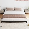 Twin Size/Full Size/Queen Size Metal Platform Bed Frame - 6/10 Inch Heavy Duty, Noise-Free Foundation - 3 of 4