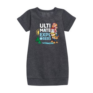 - Paw Patrol - Ultimate Explorer Graphic Short Sleeve Fleece Dress - 1 of 4