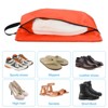Unique Bargains Nylon Waterproof Portable Lightweight Shoe Bags for Travel 2 Pcs - 4 of 4