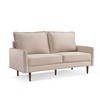 American Furniture Classics,69 Inch Wide Upholstered Two Cushion Sofa with Cambered Arms - 2 of 4