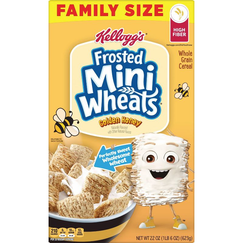 Frosted Mini-Wheats Little Bites Golden Honey - 22oz, 5 of 16