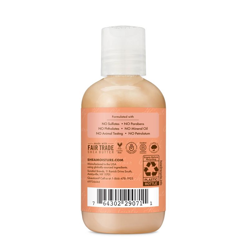 SheaMoisture Coconut & Hibiscus Curl & Shine Shampoo For Thick Curly Hair, 4 of 16