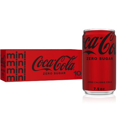 Coca-Cola Zero Sugar - 10pk/7.5 fl oz Mini-Cans