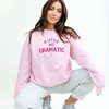 Simply Sage Market Women's Graphic Sweatshirt Little Bit Dramatic Arch - 2 of 3