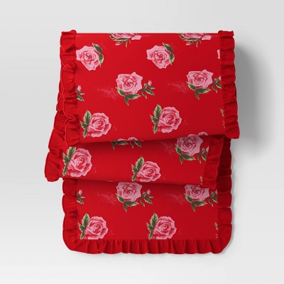 72"x14" Roses Table Runner - Threshold™