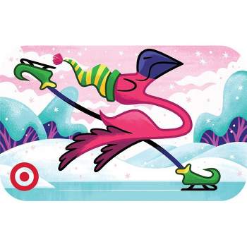 Skating Flamingo Target GiftCard