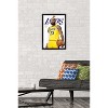 Trends International NBA Los Angeles Lakers - LeBron James Feature Series 23 Framed Wall Poster Prints - 2 of 4