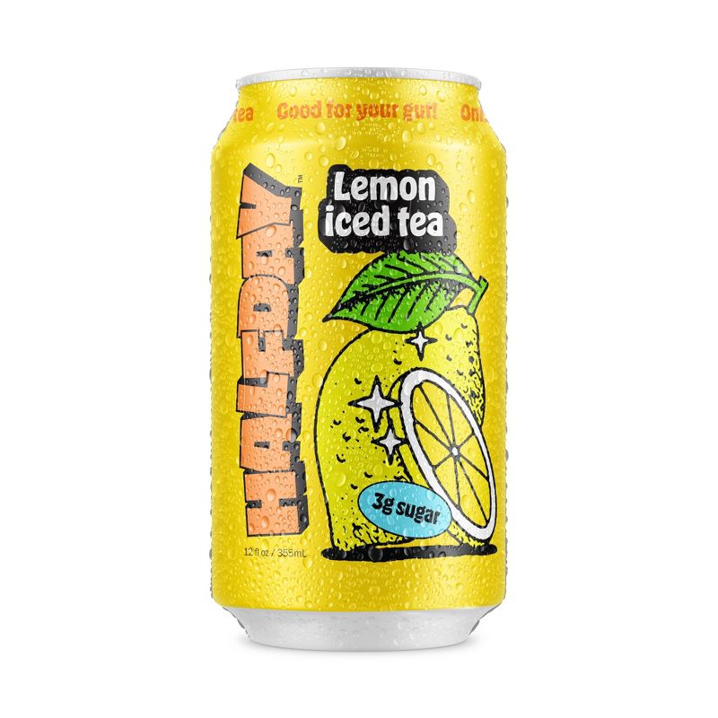 Halfday Lemon Black Iced Tea - 12 fl oz Can, 5 of 16