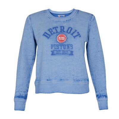 detroit pistons crewneck sweatshirt