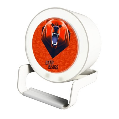 Keyscaper Chicago Bears 2024 Edition Night Light Charger and Bluetooth Speaker