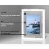 Americanflat Floating Picture Frame with polished glass - Horizontal and Vertical Formats for Wall - Horizontal and Vertical Formats for Wall - 3 of 4