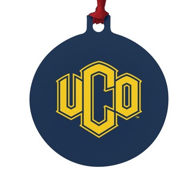 Central Oklahoma Primary Logo Aluminum Holiday Christmas Tree Ornament