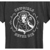 Women's - Instant Message - Cowgirls Never Die Short Sleeve Graphic T-Shirt - 2 of 4