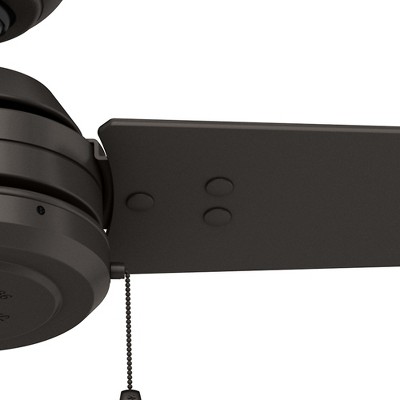 52" Premier Bronze Reversible Blade Ceiling Fan with Lighting