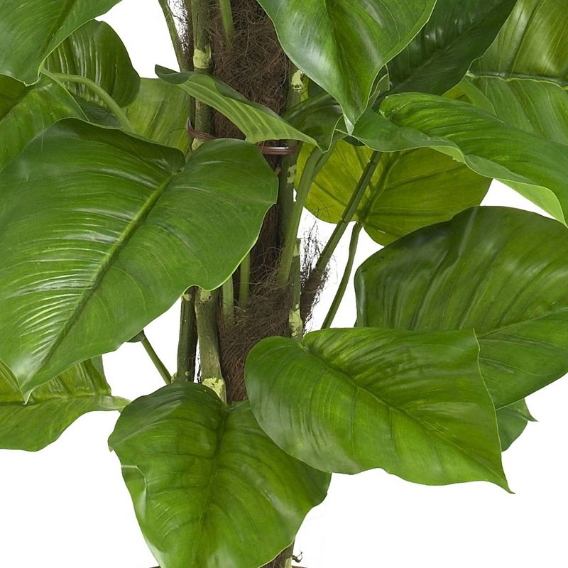 Nearly Natural 52" Large Leaf Philodendron Silk Plant (Real Touch), 4 of 5