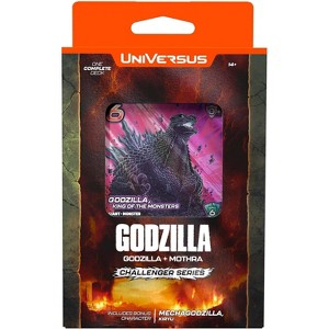 GODZILLA UniVersus Godzilla Challenger Series - Godzilla & Mothra Deck - 2 Character Decks, Ready to Play, Deck Building Card Game, Licensed, UVS - 1 of 4