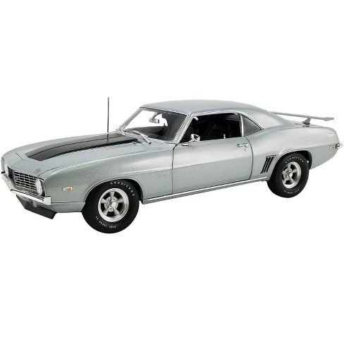 1969 Chevrolet COPO Camaro Cortez Silver Met. w/Black Stripes Built Ltd Ed  to 1128 pcs 1/18 Diecast Model Car by ACME