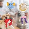 Attop 5 Pack Tough Dog Toys Stuffed Squeaky Dog Toys Assortment Plush Animal Dog Toy Value Bundle Puppy - 2 of 4