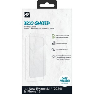 iFrogz Apple iPhone 16/iPhone 15 Eco Shield Screen Protector - 1 of 4