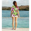 HAPPY BAY Button Down Shirt for Women Casual Summer Beach Party Short Sleeve Floral Blouses Shirts Hawaiian Dresses for Women - 2 of 4