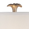 Regency Hill Alyson 32 3/4" Tall Large Traditional End Table Lamps Set of 2 Champagne Mercury Glass White Shade Living Room Bedroom Bedside Nightstand - 3 of 4