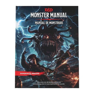 Monster Manual: Manual de Monstruos de Dungeons & Dragons (Reglamento Básico del Juego de Rol D&d) - (Hardcover)