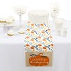 Big Dot of Happiness Happy Thanksgiving - Petite Fall Harvest Party Paper Table Runner - 12 x 60 inches - 2 of 4