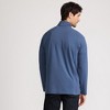 Lands' End Men's Long Sleeve Raglan Hybrid Quarter Zip - 2 of 4