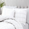 Ramallah Eliza Seersucker Comforter Set - White - 2 of 3