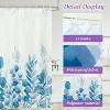 LunaLulinlk Blue Eucalyptus Fabric Shower Curtain - 2 of 4