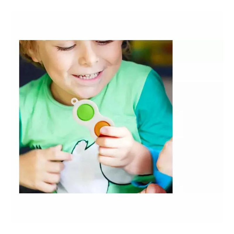 Link Simple Dimple 2 Button Bubble Popper Anti-Stress Pressure Relief Toy - 2 Pack, 3 of 5