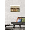 Trends International Flower Beds in Holland by Vincent van Gogh Framed Wall Poster Prints - 2 of 4