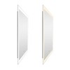 CWI Lighting Abigail Rectangle Matte White LED 30 in. Mirror From our Abigail Collection - 4 of 4