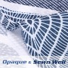 LunaLulinlk Shower Curtain Blue Shower Curtain - 3 of 4