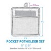 Park Designs All Is Calm Pocket Potholder Set - image 4 of 4