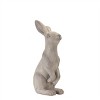 Natural Stone Sitting Rabbit Statue (Set of 2) - 3 of 4